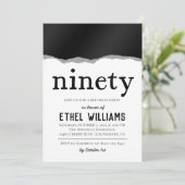 ナインティダイヤモンド誕生日招待状 招待状 (スタンド正面)