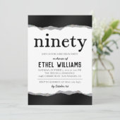 ナインティダイヤモンド誕生日招待状 招待状 (スタンド正面)