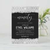 ナインティダイヤモンド誕生日招待状 招待状 (スタンド正面)