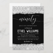 ナインティダイヤモンド誕生日招待状 招待状 (正面/裏面)