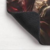 ナインテールキツネマウスパッド | カスタマイズ可能マウスパッド マウスパッド (コーナー)