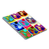 ナインハウリングウルフポートレートノート ノートブック (右側)