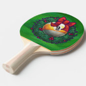 ナインボールリースオングリーン 卓球ラケット (正面アングル)