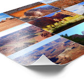 ナインユタランドマークスコラージュ フォトプリント           