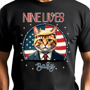 ナインライフベビーUSA選挙2024 Tシャツ