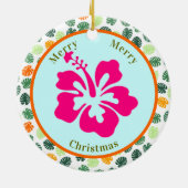 ナインレディース踊り-カスタム年セラミックorname セラミックオーナメント (裏面)