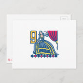 ナインレディース踊り シーズンポストカード (正面/裏面)