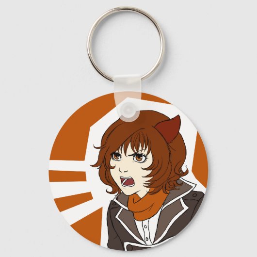 ナイ怒トリアKeychain キーホルダー (正面)