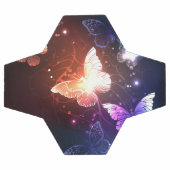 ナイ白熱［赤熱］光を放つトチョウ サッカーボール (フラット)