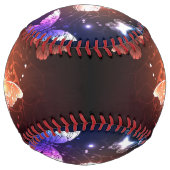 ナイ白熱［赤熱］光を放つト·バター ソフトボール (正面)