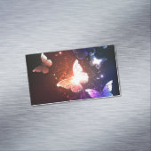 ナイ白熱［赤熱］光を放つト·バター マグネット名刺 (インサイチュ)