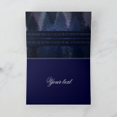 ナイ静かトクリスマスカード シーズンカード (内部)