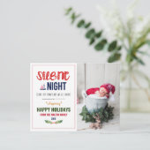 ナイ静かトクリスマスホリデーはがき シーズンポストカード (スタンド正面)