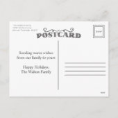 ナイ静かトクリスマスホリデーはがき シーズンポストカード (裏面)