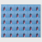 ナウセットライトハウスデイテッドファミリーケープコ航海のッド ラッピングペーパー (フラット)