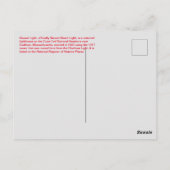 ナウゼットライトヴィンテージはがき ポストカード (裏面)