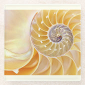 ナウチラスガラスコースター ガラスコースター (正面)