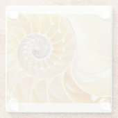 ナウチラスガラスコースター ガラスコースター (裏面)