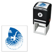 ナウチラスシェルイラストレーション セルフインキングスタンプ (インサイチュ)