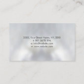 ナウチラスシェルブルーウォーターカラー 名刺 (裏面)