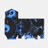 ナウチラス貝 – 青デザイン フェイバーボックス (折り畳みなし)