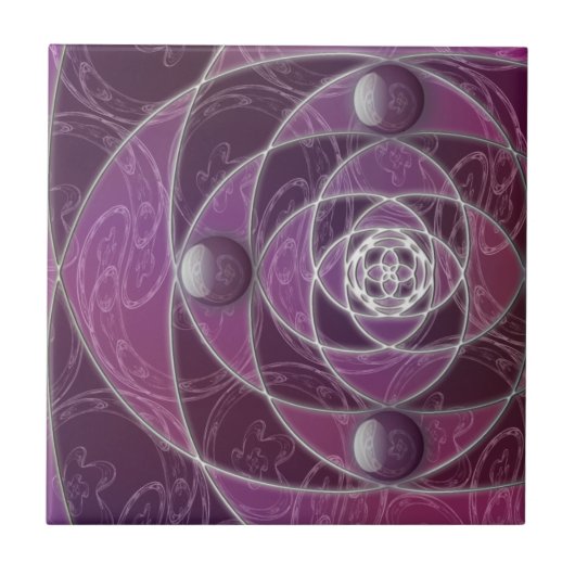 ナウチリナ装飾瓦 タイル (正面)