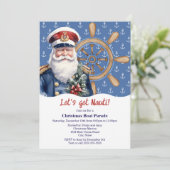 ナウティおもしろいクリスマスボートパレードを始めよう 招待状 (スタンド正面)