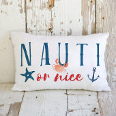 ナウティまたはニース沿岸のクリスマス ランバークッション