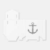 ナウティエいかりシルバーグリア結婚式の引き出物ボックス フェイバーボックス (折り畳みなし)