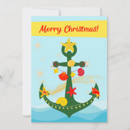 ナウティカル クリスマス アンカー