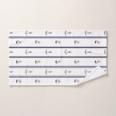 ナウティカ風呂タオルセット バスタオルセット (ハンドタオル)