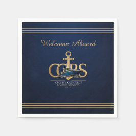 ナウティカCCBSマーチ.lナプキン スタンダードカクテルナプキン