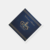 ナウティカCCBSマーチ.lナプキン スタンダードカクテルナプキン (角)