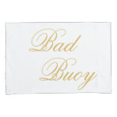 ナウティガールバートブイ彼の彼女の金ゴールドスクリプト航海の 枕カバー (正面右)