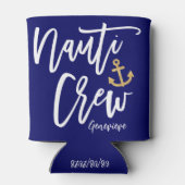 ナウティクルー 花嫁の友達 海洋 バチェロレッテパーティー 缶クーラー (裏面)