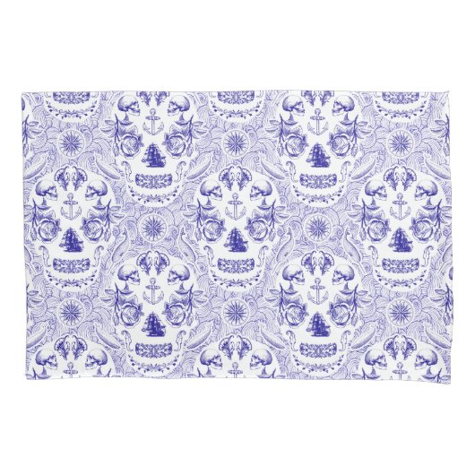 ナウティスカル 枕カバー (正面)