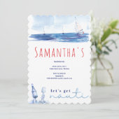 ナウティバチェロレッテ週末航海のボートパーティー 招待状 (スタンド正面)