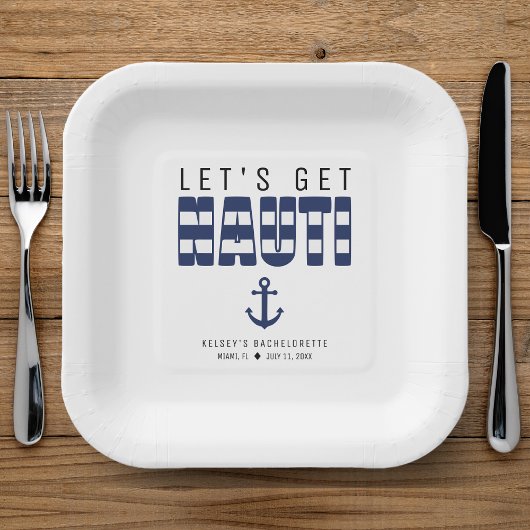 ナウティバチェロレッテ ペーパープレート