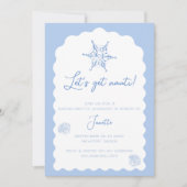 ナウティブルーのバチェロレッテ航海の週末 招待状 (正面)