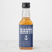 ナウティブルーバチェロレッテ リキュールボトルラベル (正面)