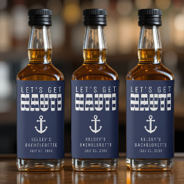 ナウティブルーバチェロレッテ リキュールボトルラベル