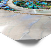 ナウティラス貝 – アワビと真珠 ポスター (角)