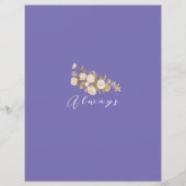 ナウトラエレガントルバラパープル紙シート (裏面)