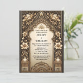 ナウパレスヒンディヘナメンディインディアンスタイル結婚ズ 招待状 (スタンド正面)