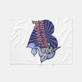 ナウラル力 フリースブランケット (正面(横))