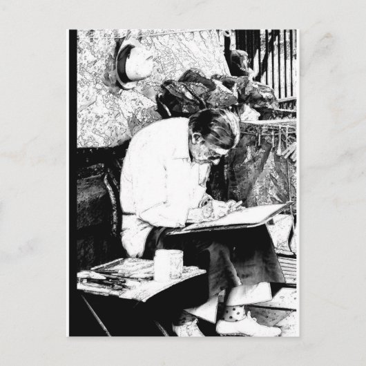 ナウリンス老人 ポストカード (正面)