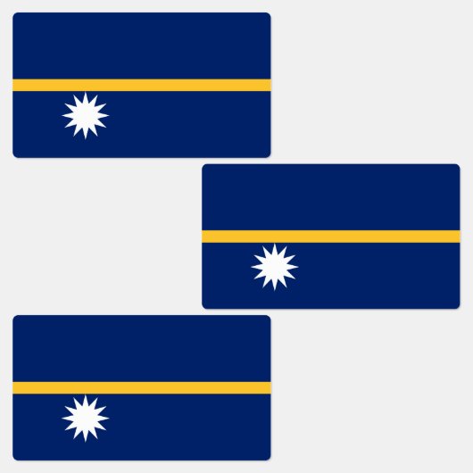 ナウルの国旗 ラベル (グループ)