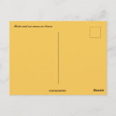 ナウルの岩と波 ポストカード (裏面)