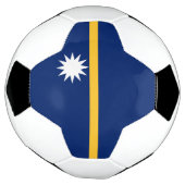 ナウルの旗 サッカーボール (回転)