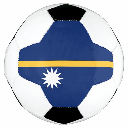 ナウルの旗 サッカーボール (正面)